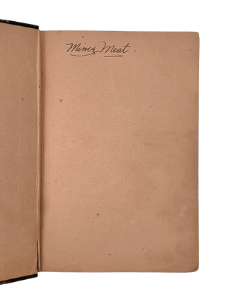 Mrs. Lincoln's Boston Cook Book: What to Do and What Not to Do in Cooking.