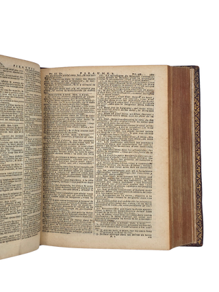 La Sainte Bible Traduite sur les Textes Originaux, Avec les Differences de la Vulgate. 1739