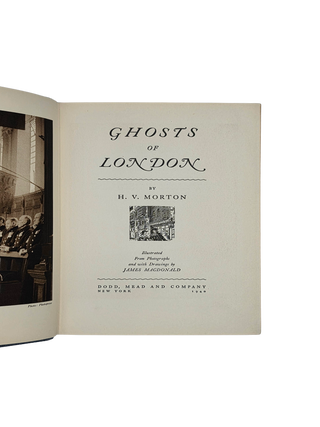 Ghosts of London. 1940 First Edition