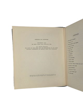 Ghosts of London. 1940 First Edition