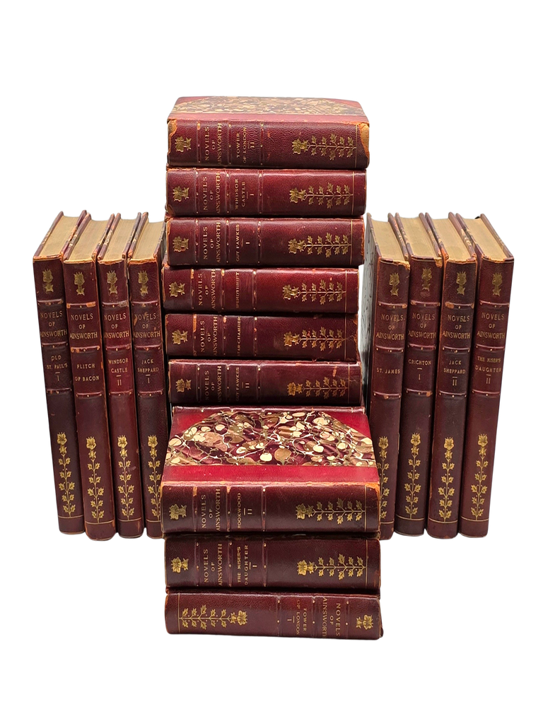 Item #171 The Novels of William Harrison. Cabinet Edition. One of 1,000 Copies Printed. William Harrison Ainsworth.