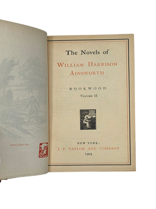 The Novels of William Harrison. Cabinet Edition. One of 1,000 Copies Printed.