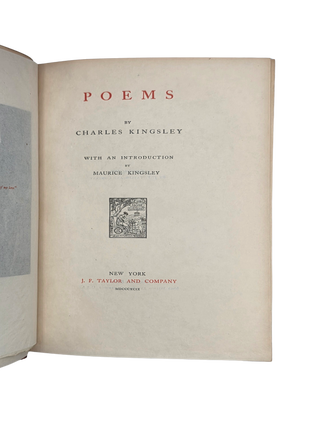 The Novels and Poems of Charles Kingsley. Edition de Luxe. [Numbered]