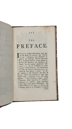 A Further Enquiry into the Meaning of Demoniacks in the New Testament. 1737