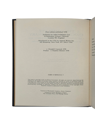 The Complete Enochian Dictionary: A Dictionary of the Angelic Language as Revealed to Dr John Dee and Edward Kelley 1978, First Edition