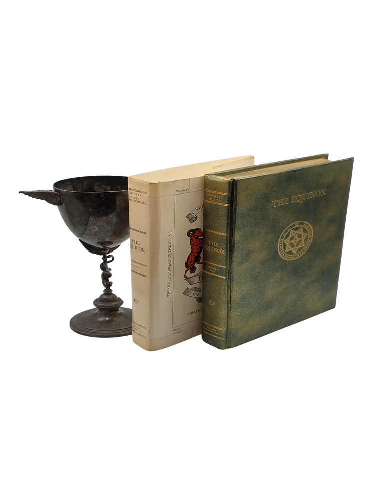 Item #197 The Equinox: The Official Organ of the A&there4;A&there4;, The Review of Scientific Illuminism, Volume V, Number 2 1979, First Edition, Deluxe Edition No. 100 of 200, Signed. Aleister Crowley, Marcelo Ramos Motta.