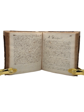 Institutiones Philosophicae; De Daemonologia. Manuscript in Latin and Italian. Circa. late 18th. Unknown.