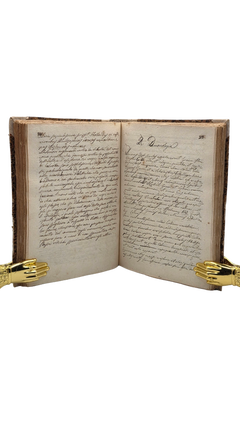 Institutiones Philosophicae; De Daemonologia. Manuscript in Latin and Italian. Circa. late 18th Century.