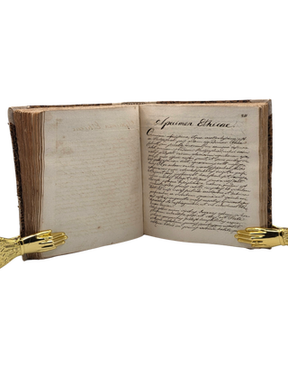 Institutiones Philosophicae; De Daemonologia. Manuscript in Latin and Italian. Circa. late 18th Century.