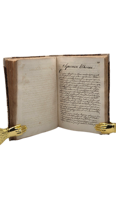 Institutiones Philosophicae; De Daemonologia. Manuscript in Latin and Italian. Circa. late 18th Century.
