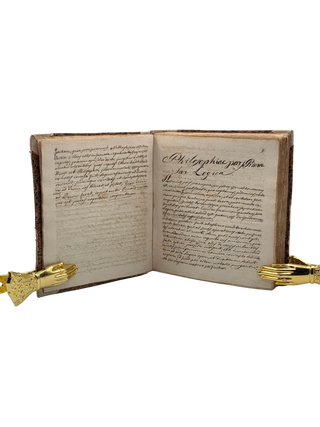 Institutiones Philosophicae; De Daemonologia. Manuscript in Latin and Italian. Circa. late 18th Century.