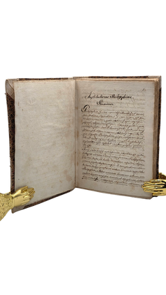 Institutiones Philosophicae; De Daemonologia. Manuscript in Latin and Italian. Circa. late 18th Century.