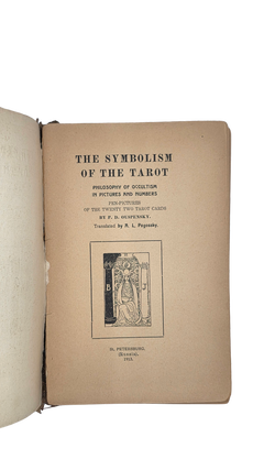 The Symbolism of the Tarot. 1913. First Edition