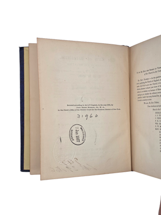 The Law of Ritualism, Examined in Its Relation to the Word of God, the Primitive Church, the Church of England, and the Protestant Episcopal Church in the United States. 1866
