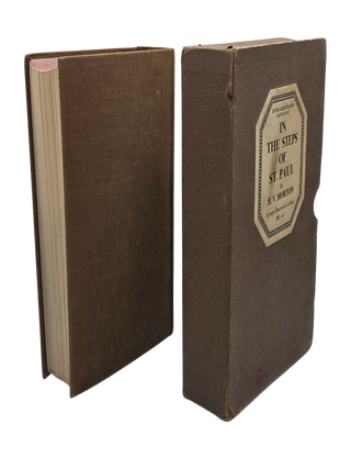 In the Steps of St. Paul. 1936. With Rare Slipcase.