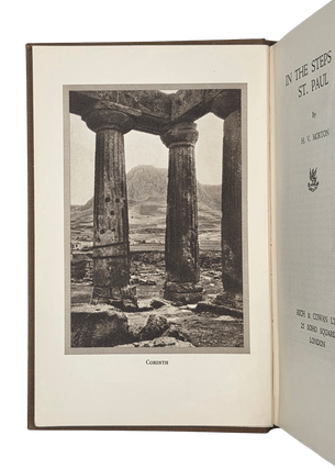 In the Steps of St. Paul. 1936. With Rare Slipcase.