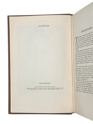 In the Steps of St. Paul. 1936. With Rare Slipcase.