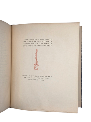 Miscellanea: Containing a Variety of Literary Compositions. 1935. PRESENTATION COPY.