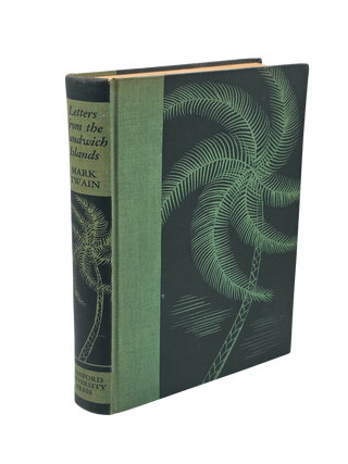 Item #65 Letters from the Sandwich Islands. Mark Twain