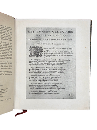 Les Prophéties de Maistre Michel Nostradamus expliquées et commentées