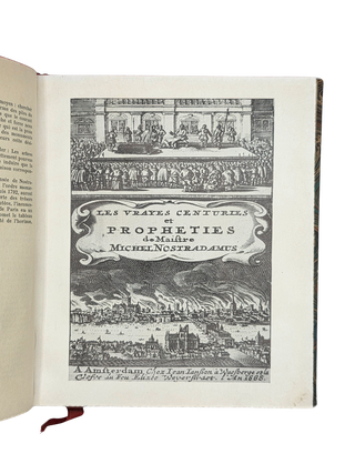 Les Prophéties de Maistre Michel Nostradamus expliquées et commentées